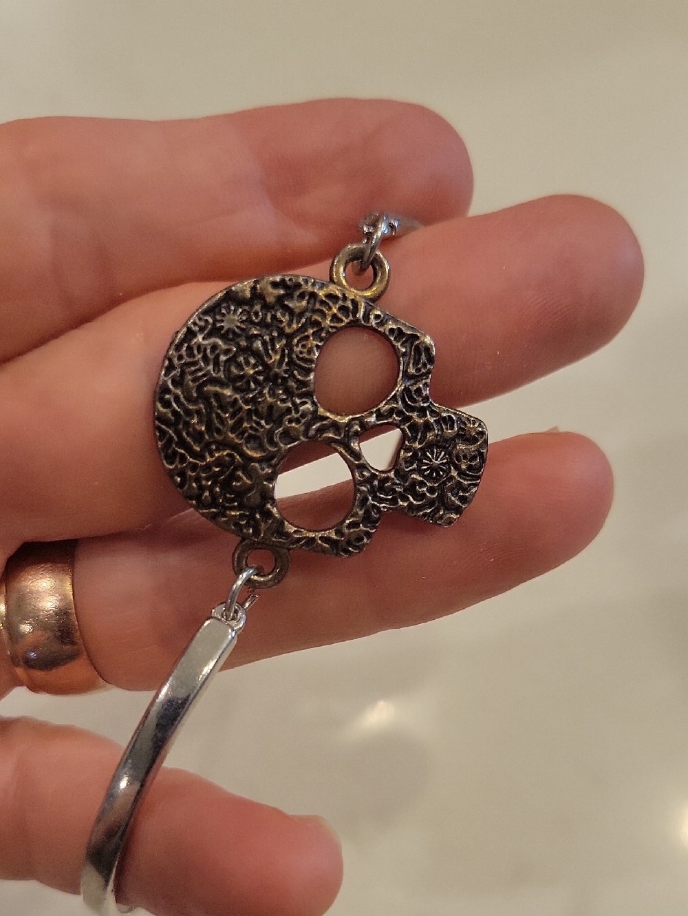 Skull Bangle Set - Picture 3 of 4